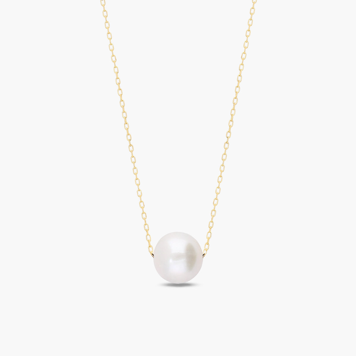 Colgante con perla clasica