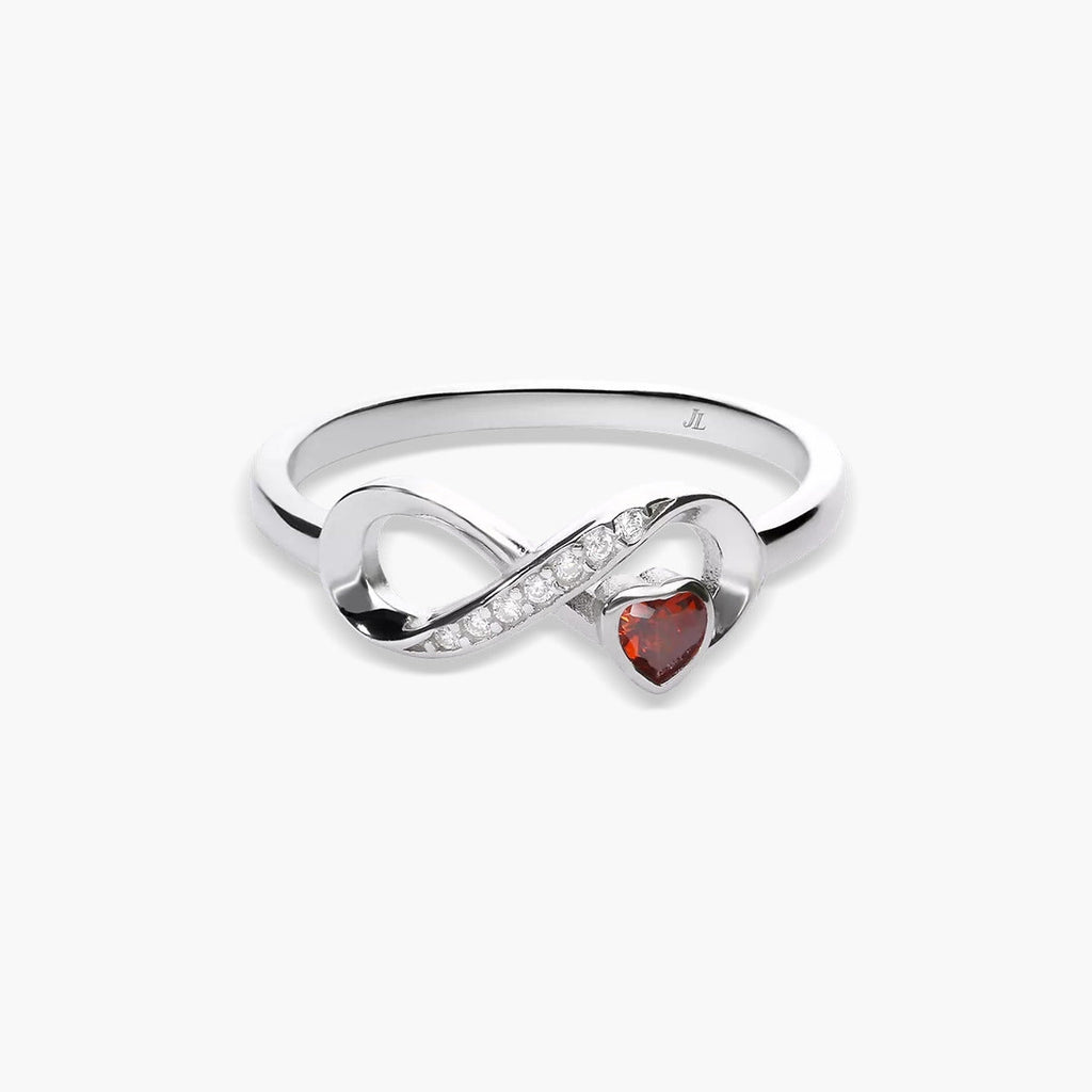Anillo de Corazón con infinito