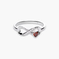 Anillo de Corazón con infinito