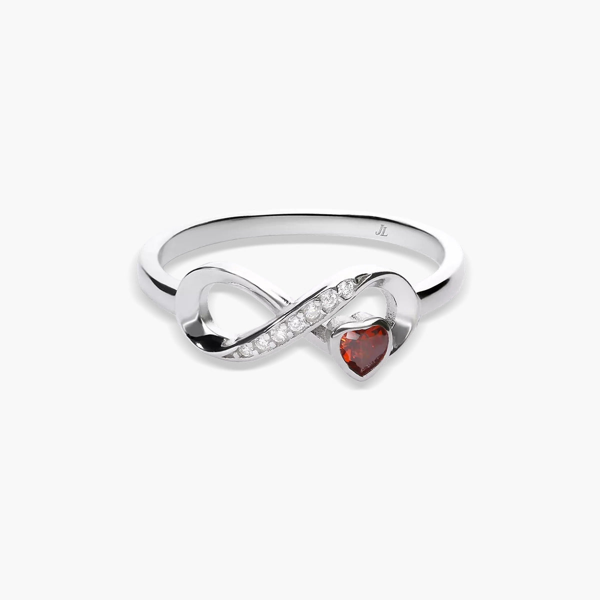 Anillo de Corazón con infinito