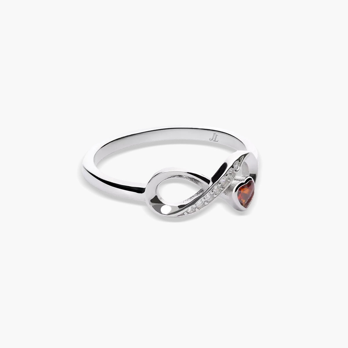 Anillo de Corazón con infinito