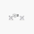Pendientes Plateados Con Forma