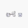 Pendientes Elegantes Plateados