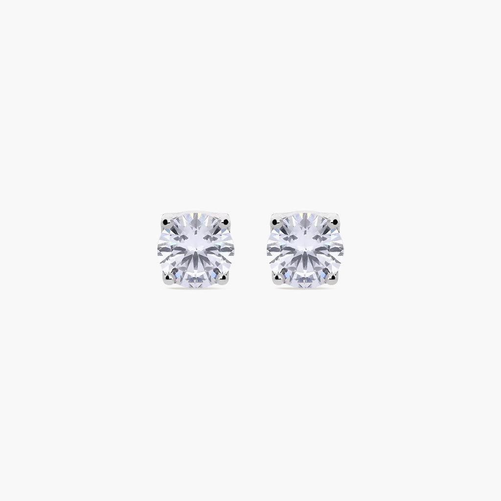 Pendientes Elegantes Plateados