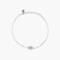 Pulsera con circonitas y mano de Fátima