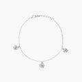 Pulsera con Circonitas y Trébol