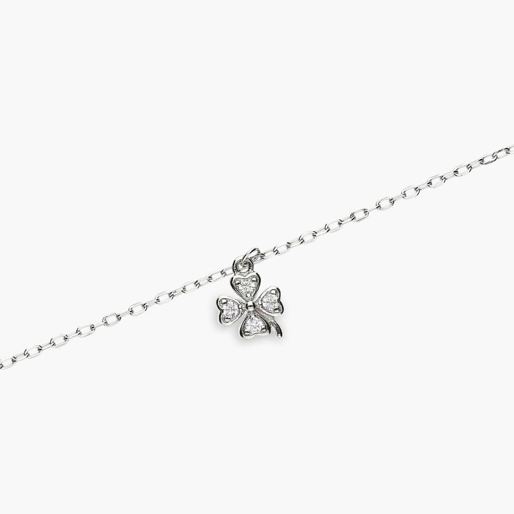 Pulsera con Circonitas y Trébol