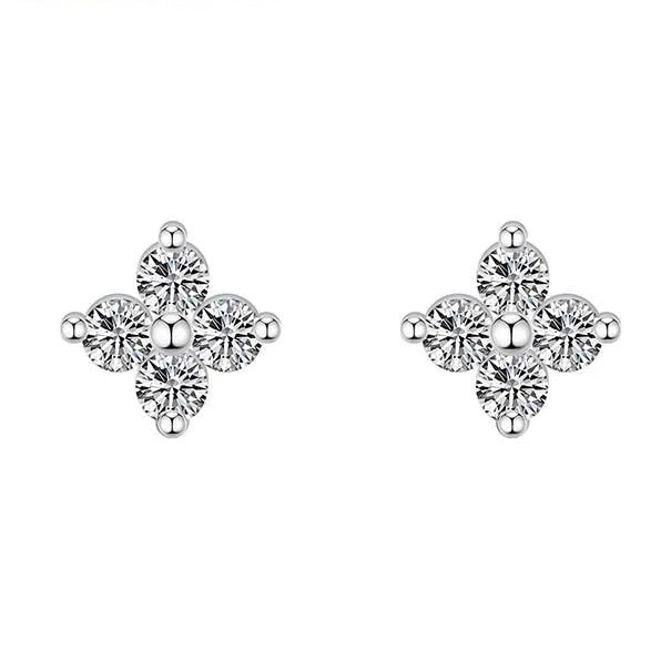 Pendientes con diseño elegante estrellado
